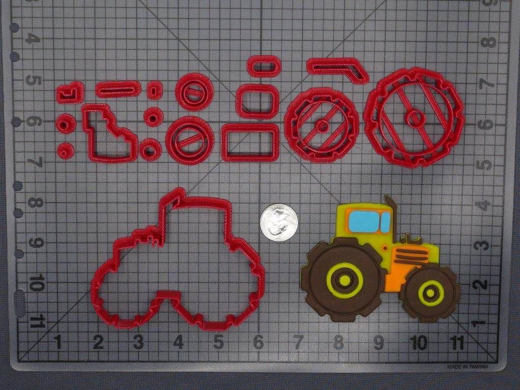 Tractor Truck 266-E035 Cookie Cutter Set