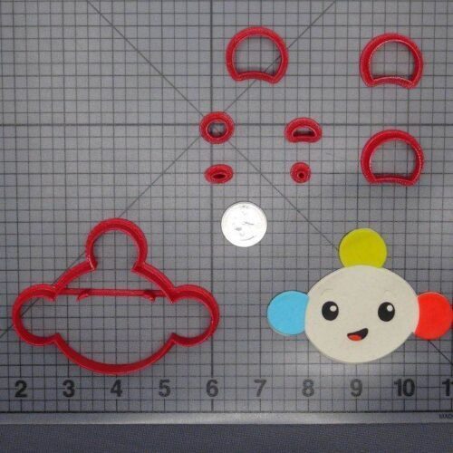 True and the Rainbow Kingdom - Rainbow King Head 266-E926 Cookie Cutter Set