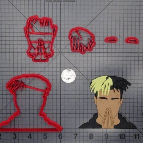 XXXTentacion Head 266-E823 Cookie Cutter Set