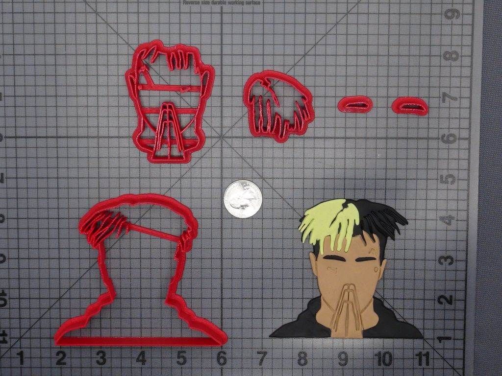 XXXTentacion Head 266-E823 Cookie Cutter Set