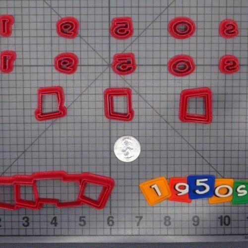 1950s Sign 266-E319 Cookie Cutter Set