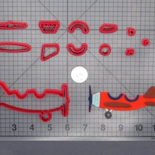 Airplane 266-E862 Cookie Cutter Set