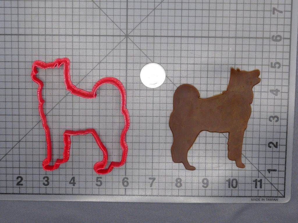 Alaskan Husky Dog 266-E689 Cookie Cutter Silhouette