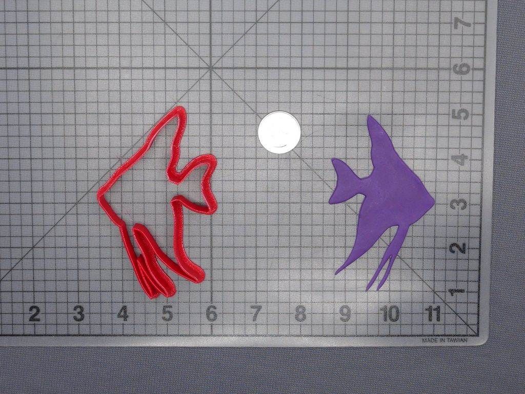 Angel Fish 266-E682 Cookie Cutter Silhouette