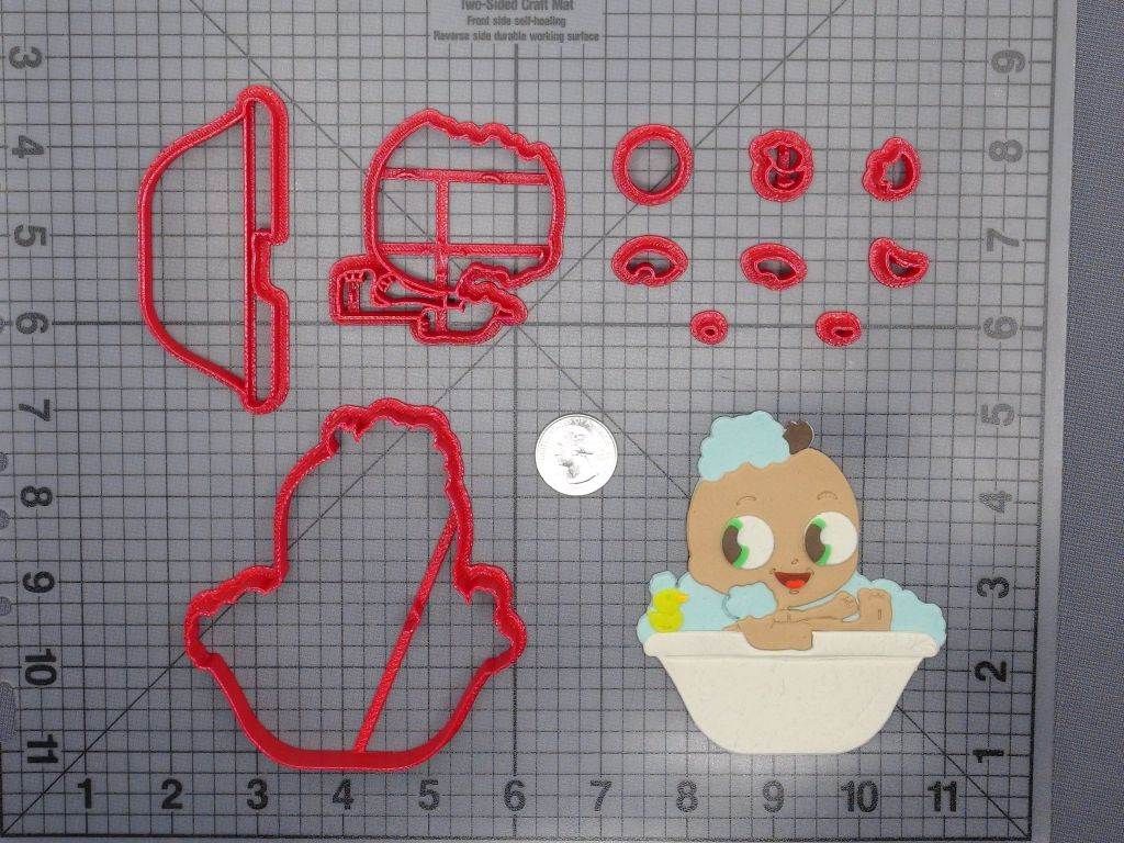 Baby Boy in Bath 266-E930 Cookie Cutter Set