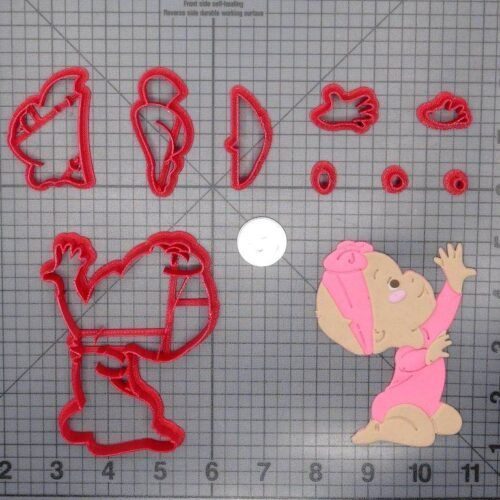 Baby Girl Reaching 266-E965 Cookie Cutter Set