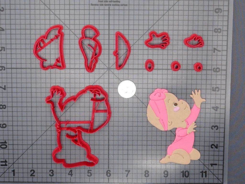 Baby Girl Reaching 266-E965 Cookie Cutter Set