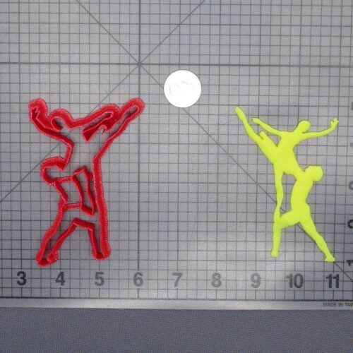 Ballet Dancing Couple 266-E905 Cookie Cutter