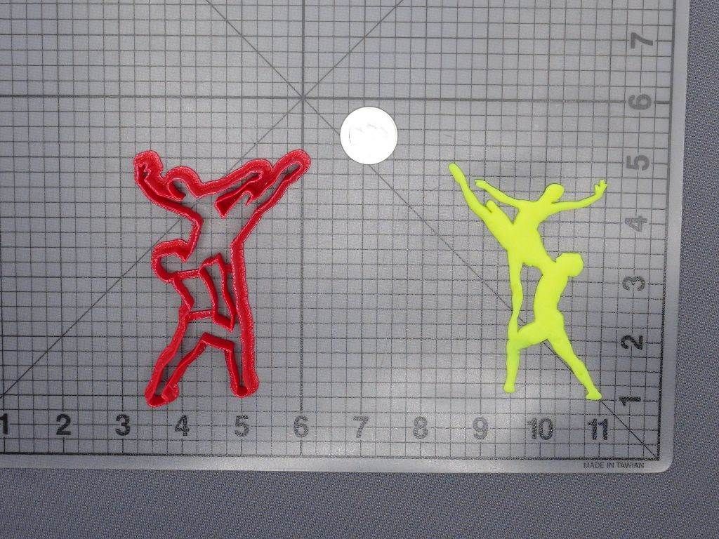 Ballet Dancing Couple 266-E905 Cookie Cutter