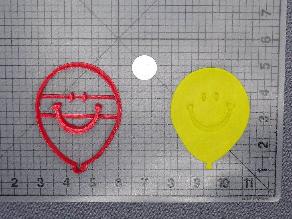 Balloon Happy Face 266-E878 Cookie Cutter