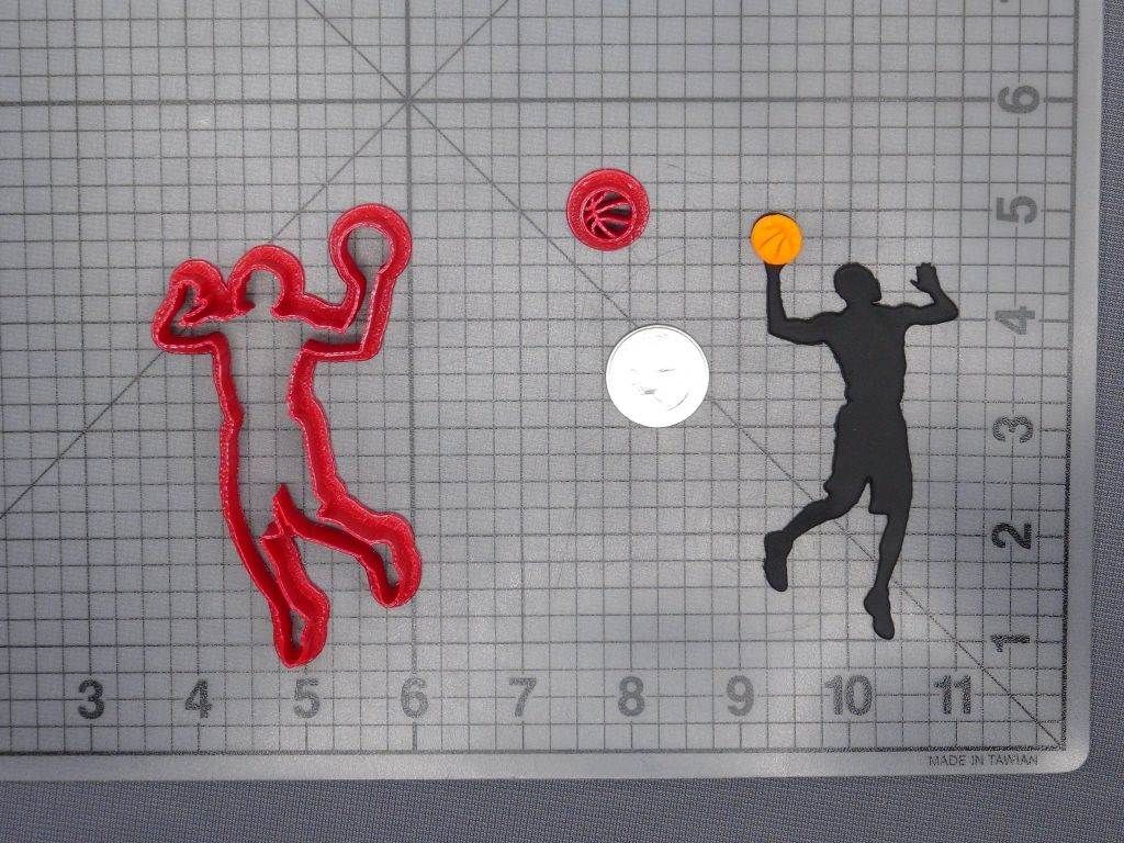 Basketball Player 266-E982 Cookie Cutter Set