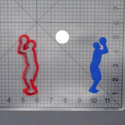 Basketball Player 266-F064 Cookie Cutter Silhouette