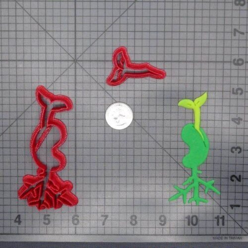 Bean Plant Sprouting 266-E416 Cookie Cutter Set