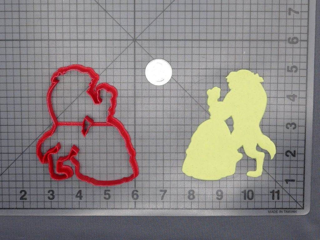 Beauty and the Beast Body 266-E831 Cookie Cutter