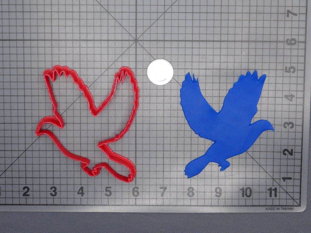 Bird 266-E952 Cookie Cutter Silhouette