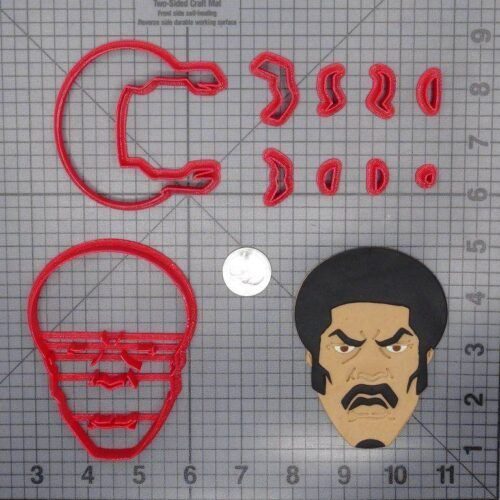 Black Dynamite Head 266-E940 Cookie Cutter Set