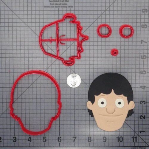 Bobs Burgers - Gene Head 266-F051 Cookie Cutter Set