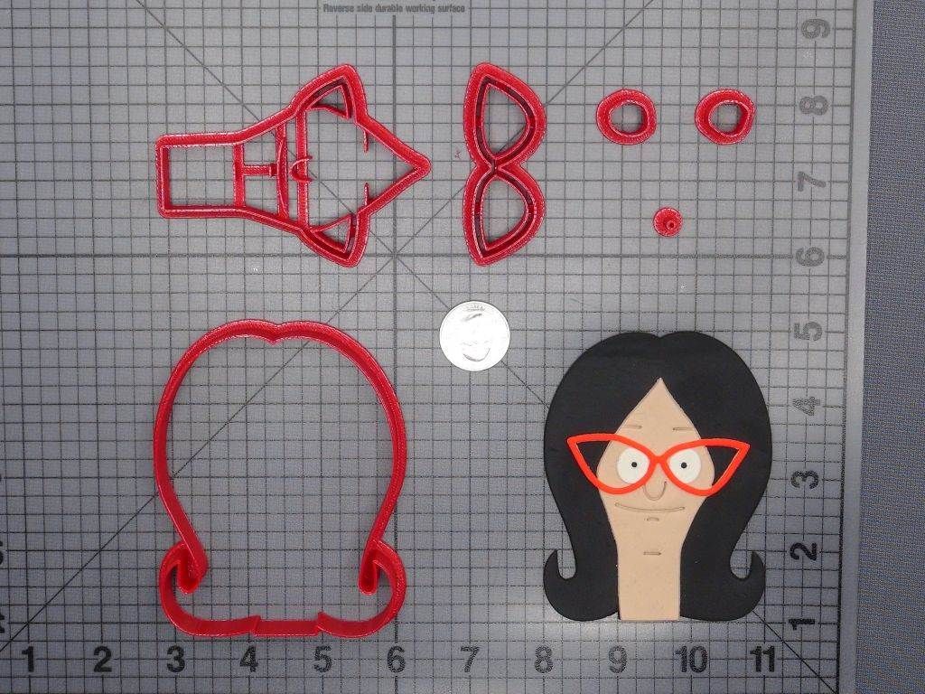 Bobs Burgers - Linda Head 266-F048 Cookie Cutter Set