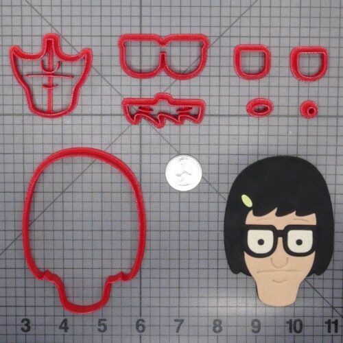 Bobs Burgers - Tina Head 266-F050 Cookie Cutter Set