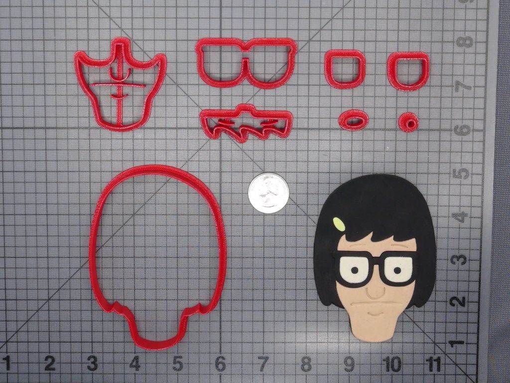 Bobs Burgers - Tina Head 266-F050 Cookie Cutter Set