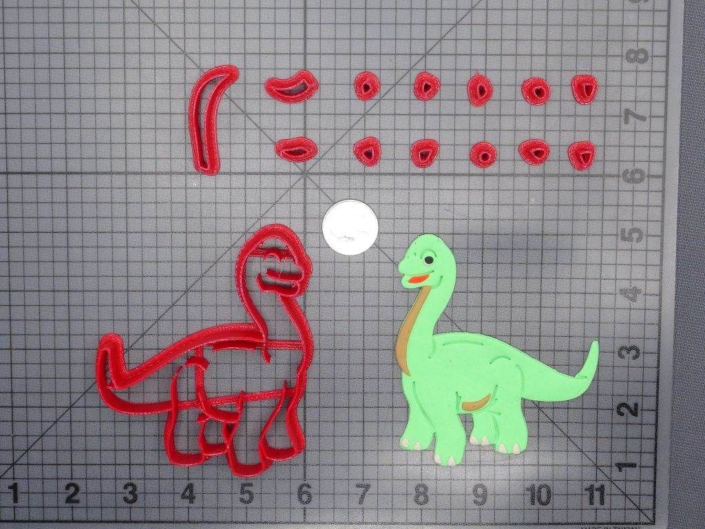 Brachiosaurus Dinosaur 266-E933 Cookie Cutter Set