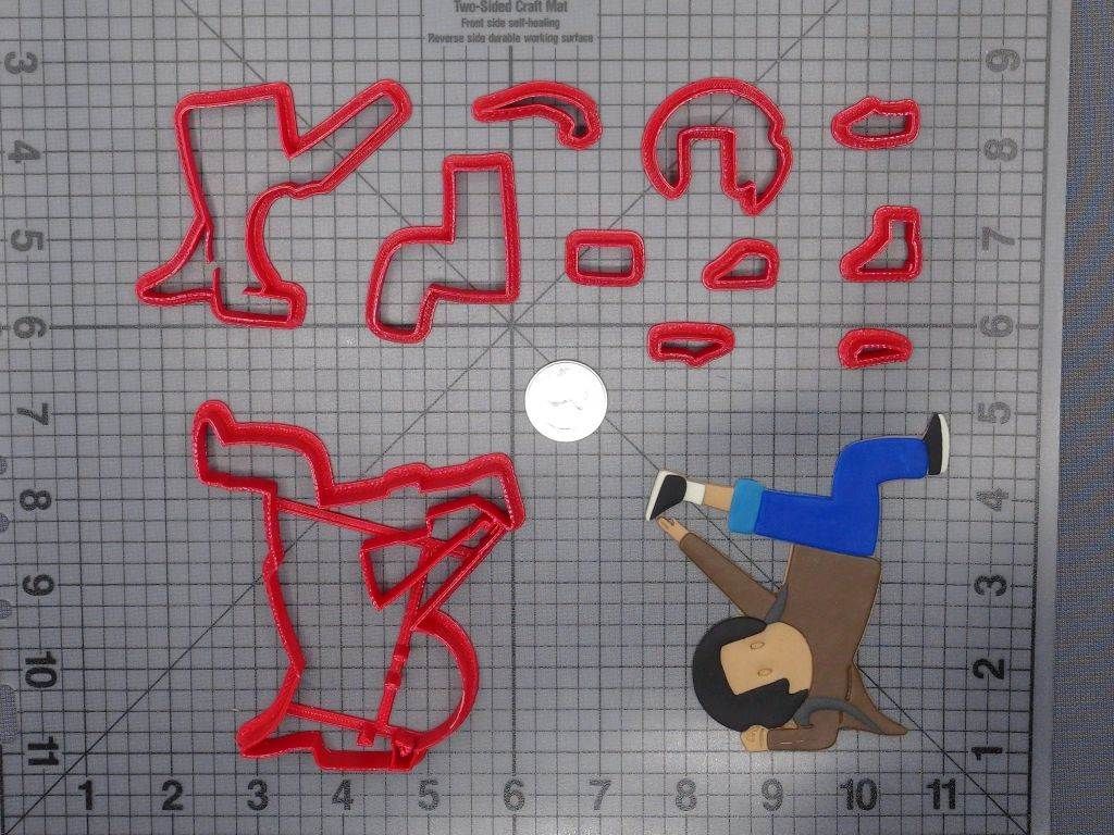 Break Dancer 266-F010 Cookie Cutter Set