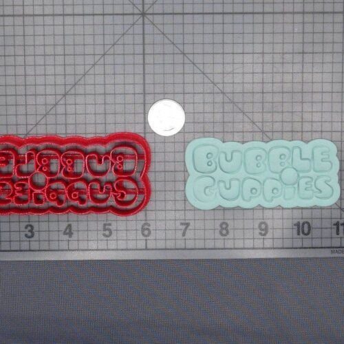 Bubble Guppies Logo 266-F024 Cookie Cutter