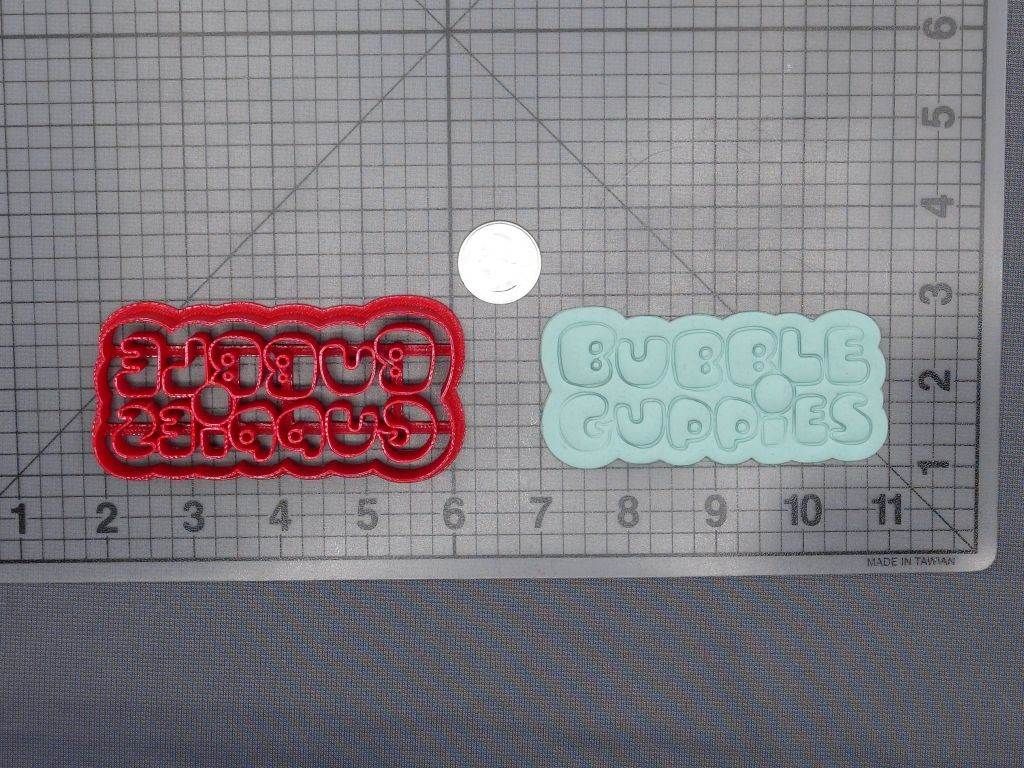 Bubble Guppies Logo 266-F024 Cookie Cutter