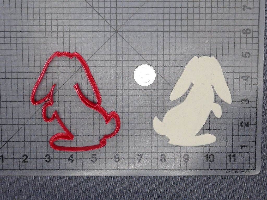 Bunny 266-E433 Cookie Cutter Silhouette