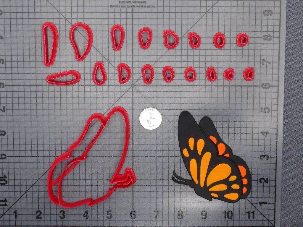 Butterfly 266-E457 Cookie Cutter Set