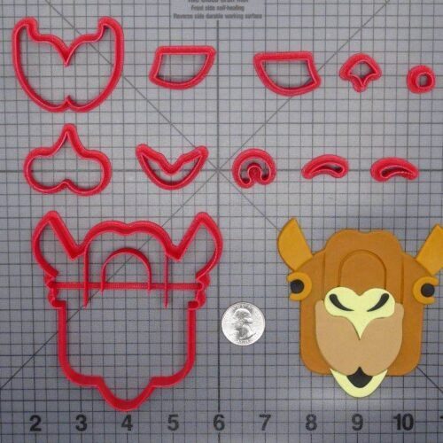 Camel Head 266-E552 Cookie Cutter Set