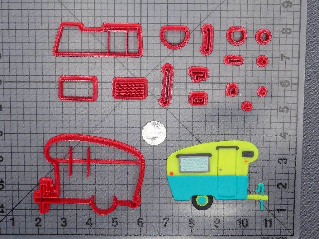Camper 266-E851 Cookie Cutter Set