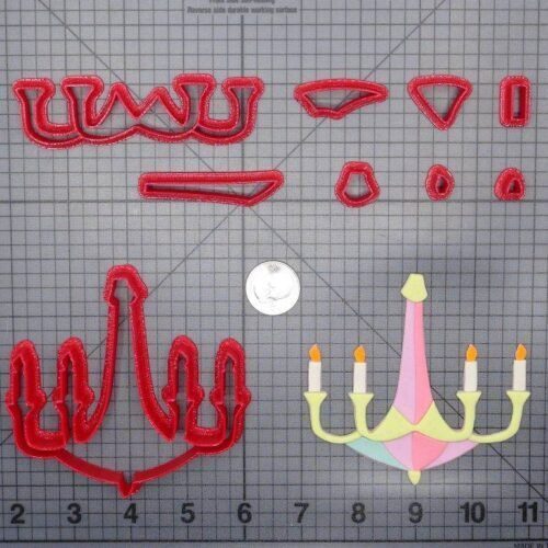 Candle Chandelier 266-E567 Cookie Cutter Set
