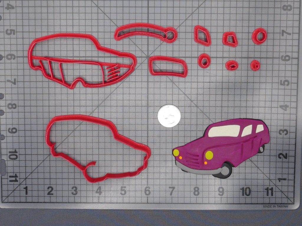 Car 266-F042 Cookie Cutter Set