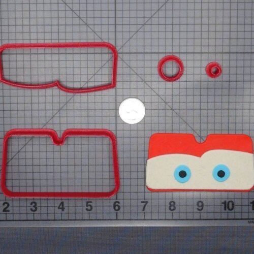 Cars - Lightning McQueen Eyes 266-E999 Cookie Cutter Set