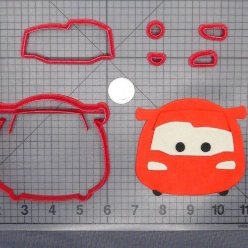 Cars - Lightning McQueen Kawaii Body 266-D133 Cookie Cutter Set