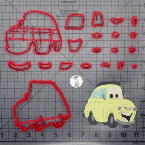 Cars - Luigi 266-F056 Cookie Cutter Set