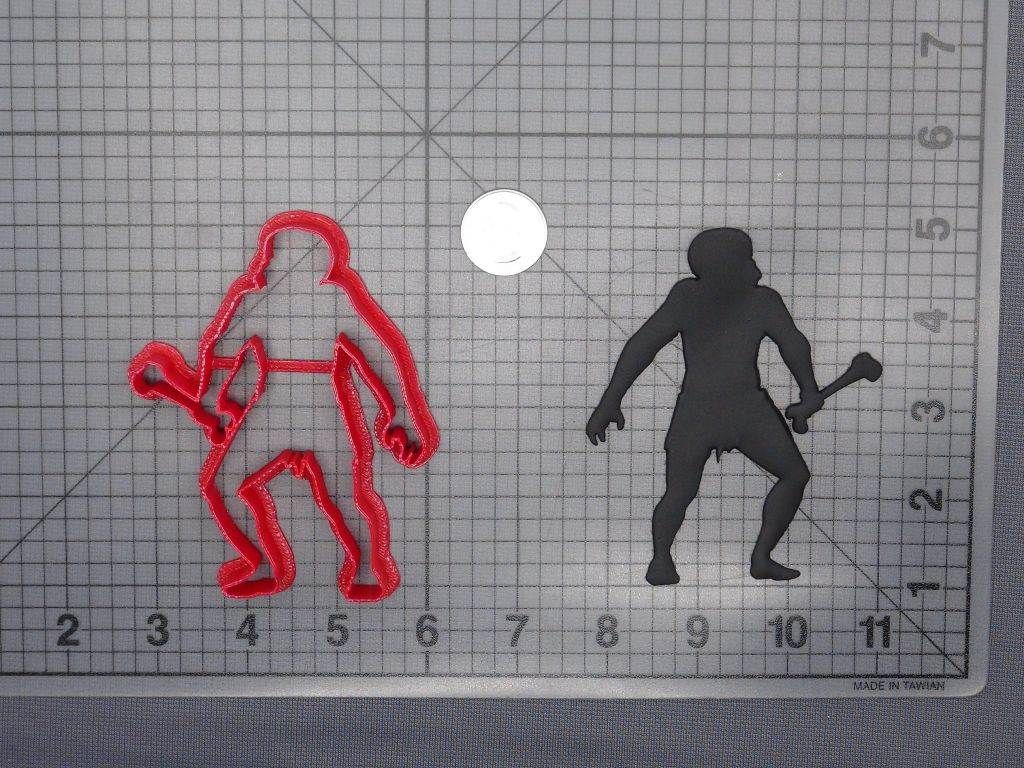 Caveman 266-E607 Cookie Cutter Silhouette