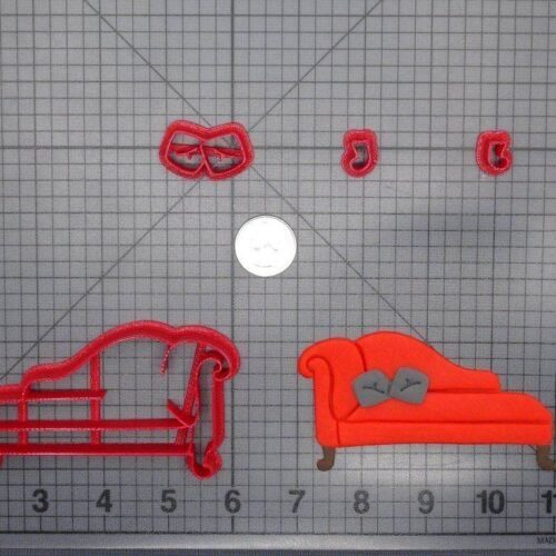 Chaise Lounge Chair 266-E392 Cookie Cutter Set