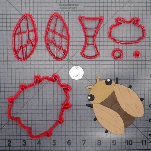 Cicada Bug 266-E664 Cookie Cutter Set