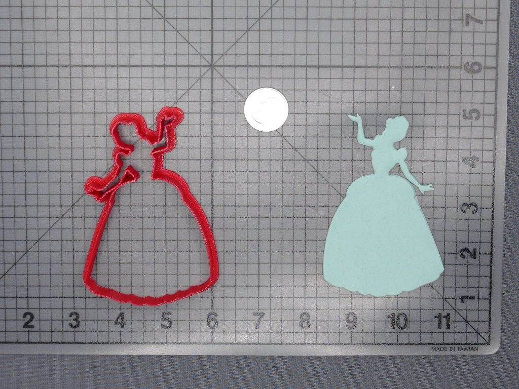 Cinderella Body 266-F068 Cookie Cutter Silhouette