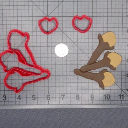 Cloves Flower Bud Spice 266-E820 Cookie Cutter Set