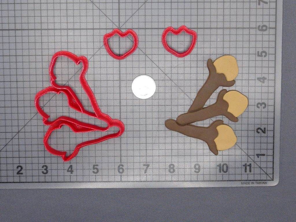 Cloves Flower Bud Spice 266-E820 Cookie Cutter Set