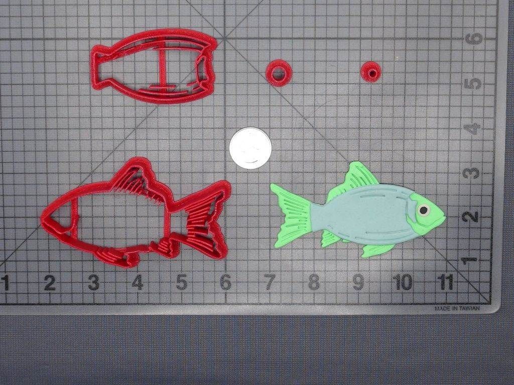 Cod Fish 266-E396 Cookie Cutter Set