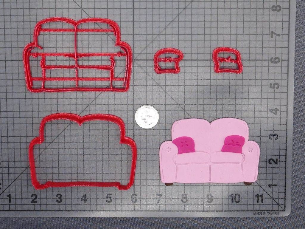Couch 266-E419 Cookie Cutter Set