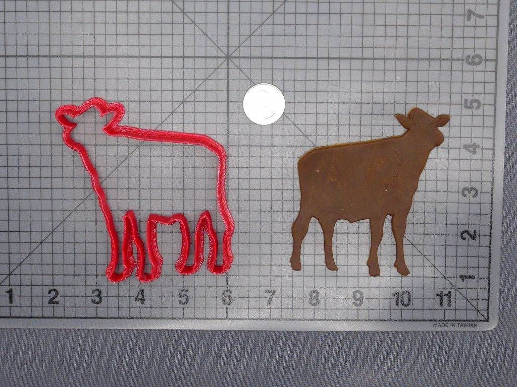 Cow Body 266-E686 Cookie Cutter Silhouette