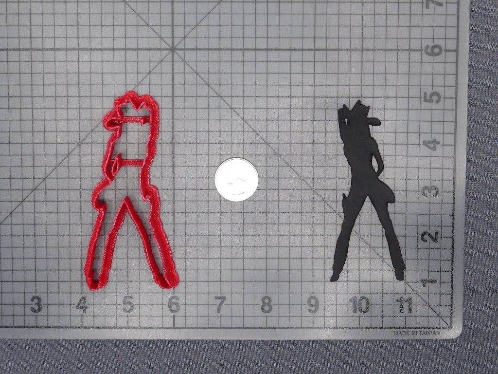 Cowgirl Body 266-F033 Cookie Cutter
