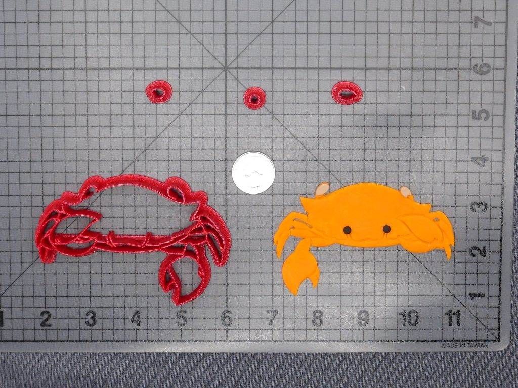 Crab 266-E668 Cookie Cutter Set