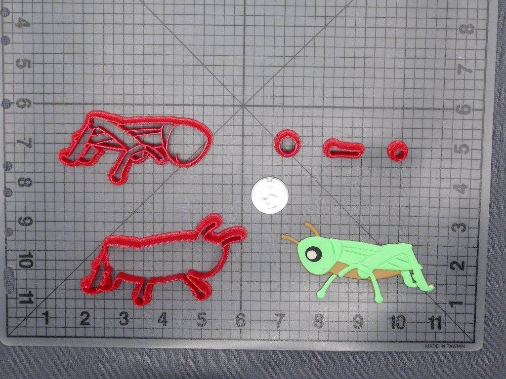 Cricket Bug 266-E670 Cookie Cutter Set
