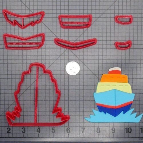 Cruise Ship 266-E391 Cookie Cutter Set